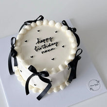 Load image into Gallery viewer, Ribbon and Hearts Cake
